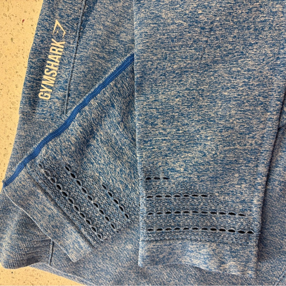 Gymshark Heathered Blue Active Leggings